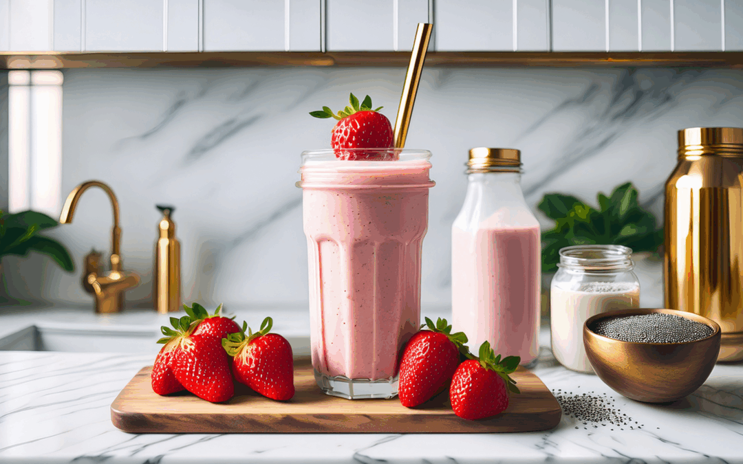 Strawberry Protein Shake Recipe